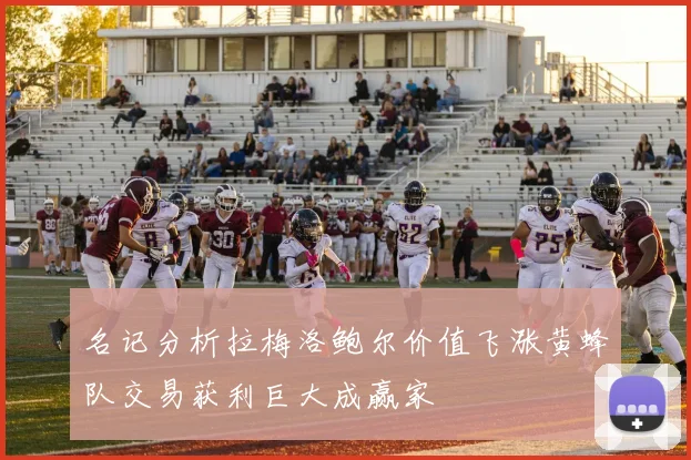 名记分析拉梅洛鲍尔价值飞涨黄蜂队交易获利巨大成赢家
